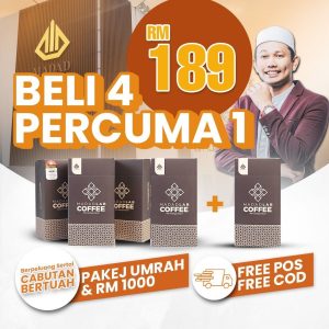 4 Kotak Free 1 Kotak - Kopi Madad